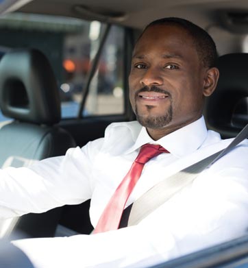 Man in Car